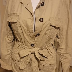 Safari Style Beige Jacket